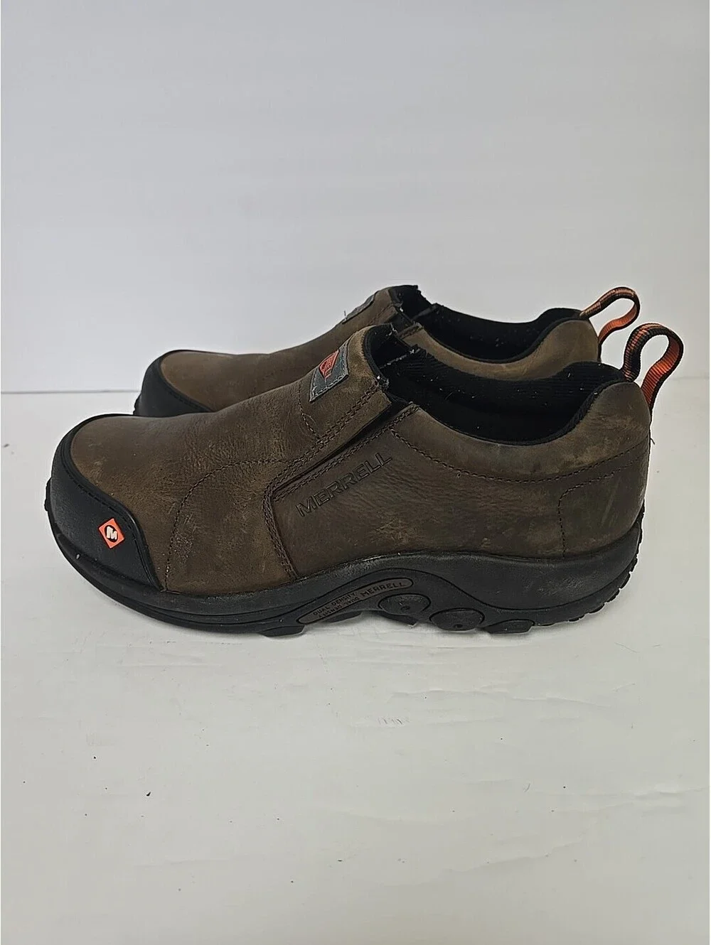 Merrell Work Men's Jungle Moc Comp Toe CSA Work Shoes J15797W Espresso 10.5W